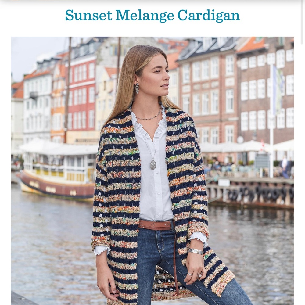 Sundance Sunset Melange Cardigan